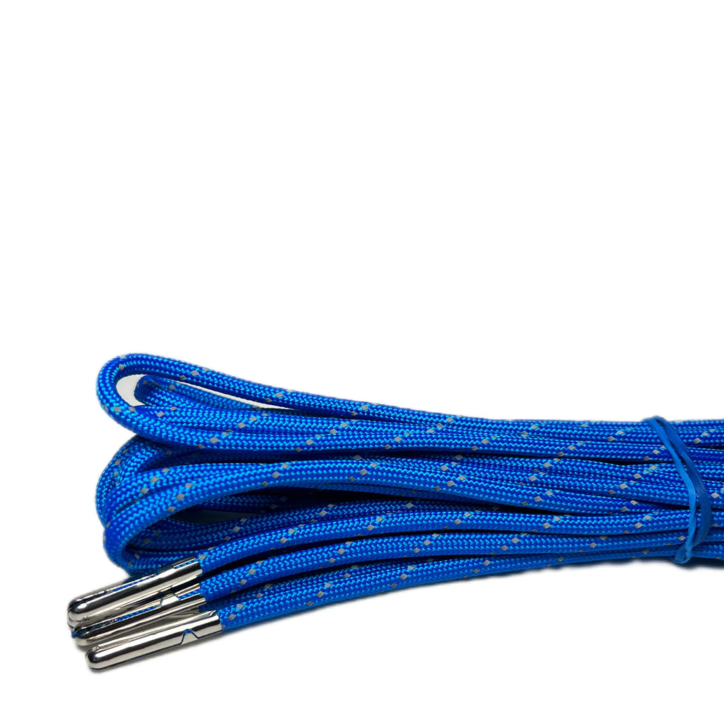 Reflective Paracord Roller Skate Laces by Drip Laces