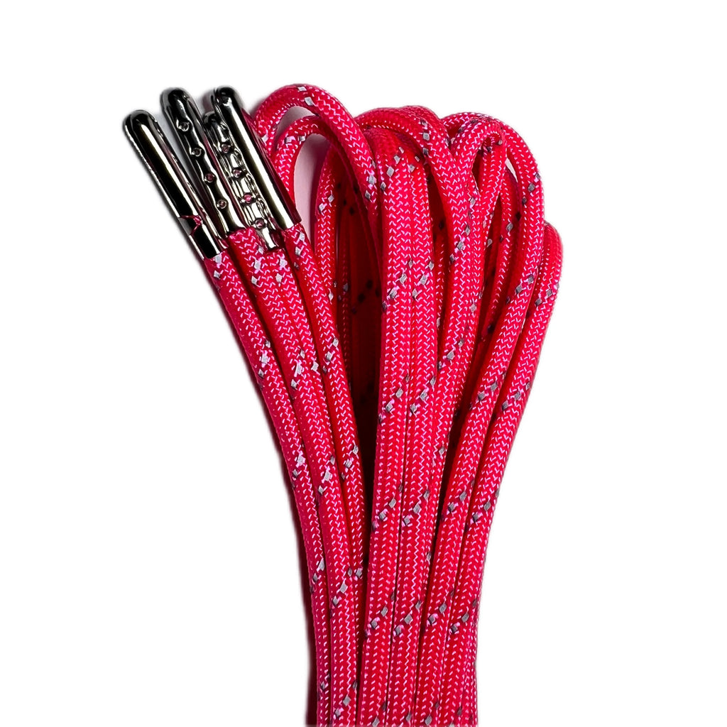 Reflective Paracord Roller Skate Laces by Drip Laces