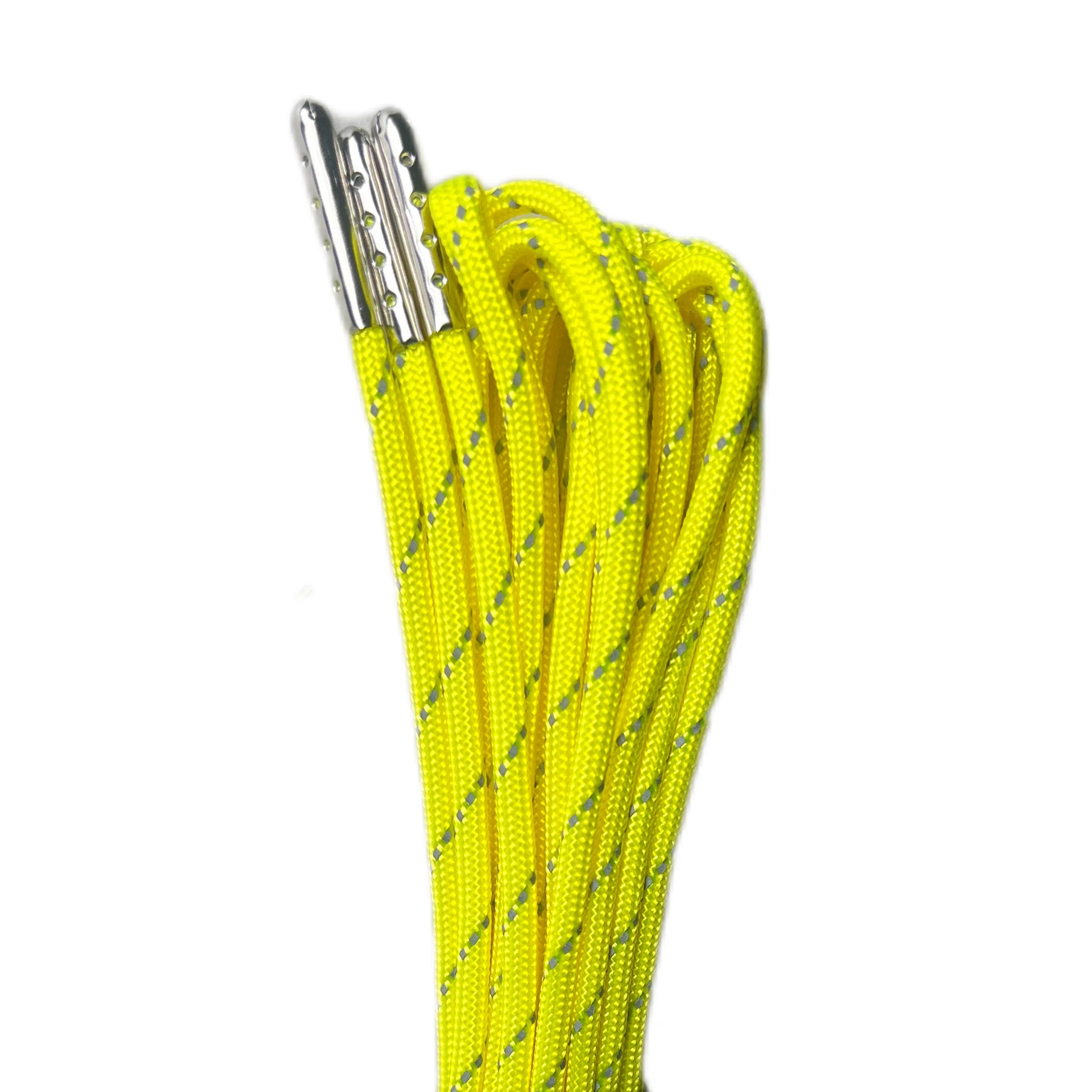 Reflective Paracord Roller Skate Laces by Drip Laces