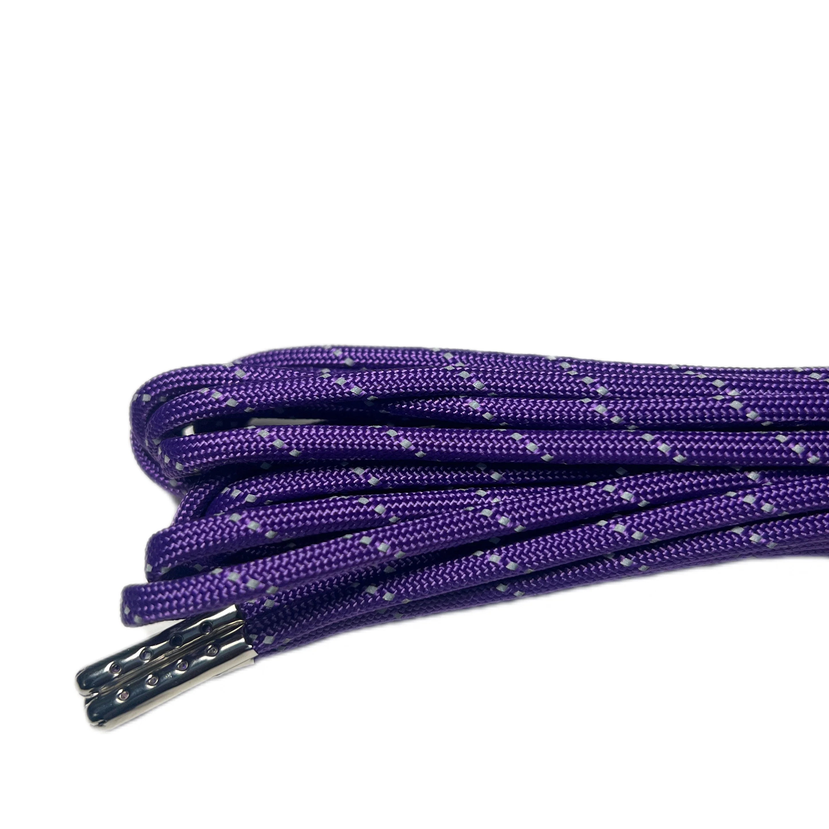 Reflective Paracord Roller Skate Laces by Drip Laces
