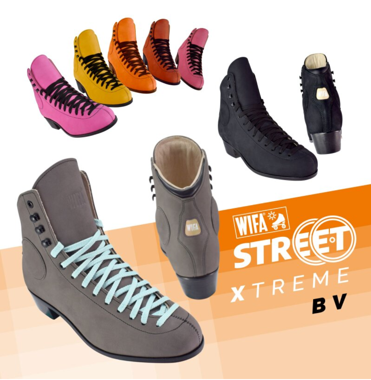 WIFA Street Xtreme Black Heel - BOOT ONLY