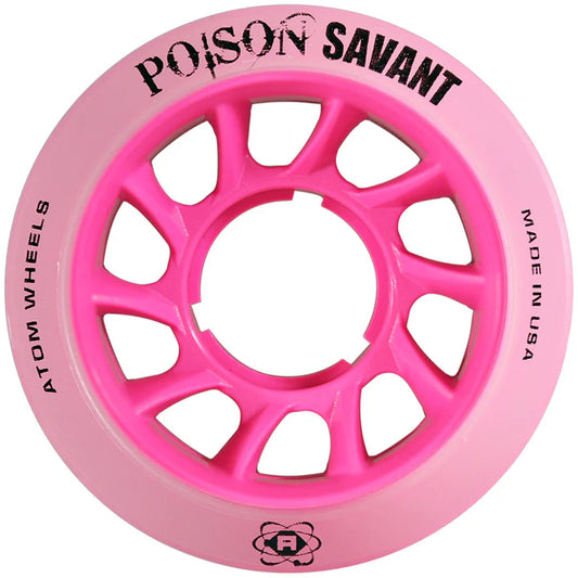 Atom Poison Savant Wheels - Hybrid 88A - 91A (SOLD IN PACK OF 4)