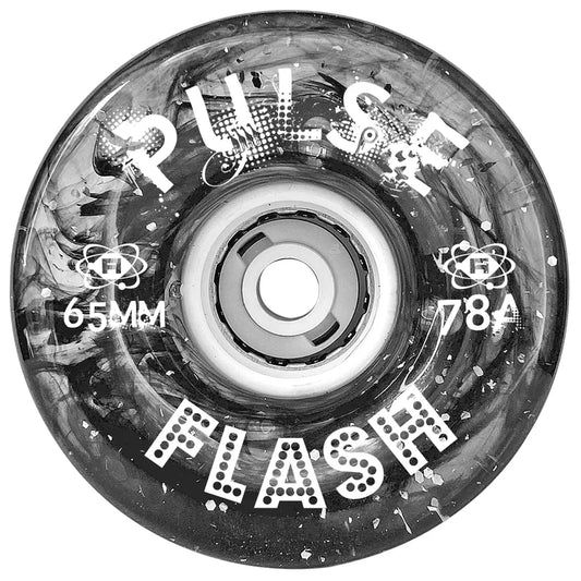 Atom Pulse Flash Light-up LED Wheels - 78A (SOLD IN PACK OF 4)