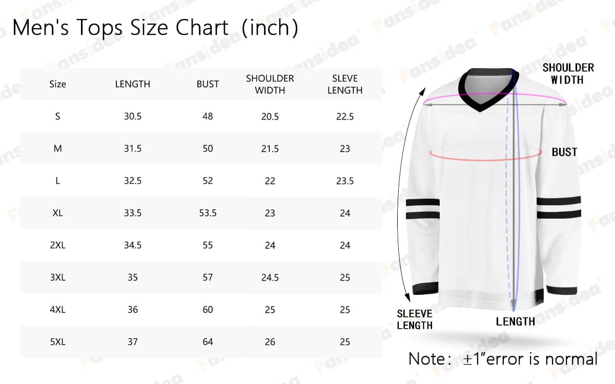 *LIMITED EDITION* Custom Shauwney's Skate Palace Hockey Jersey