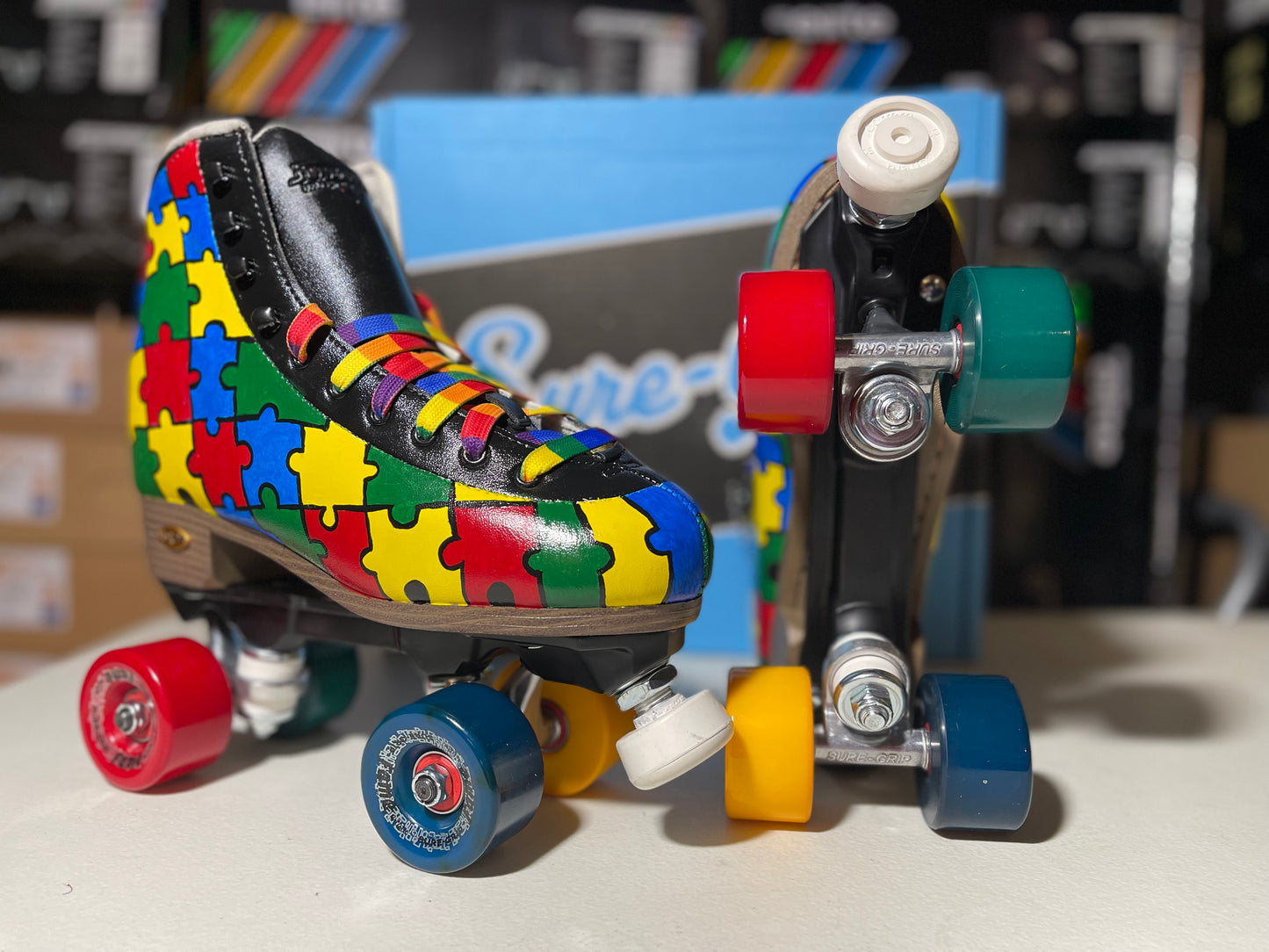 Custom Hand-Painted Sure Grip Fames