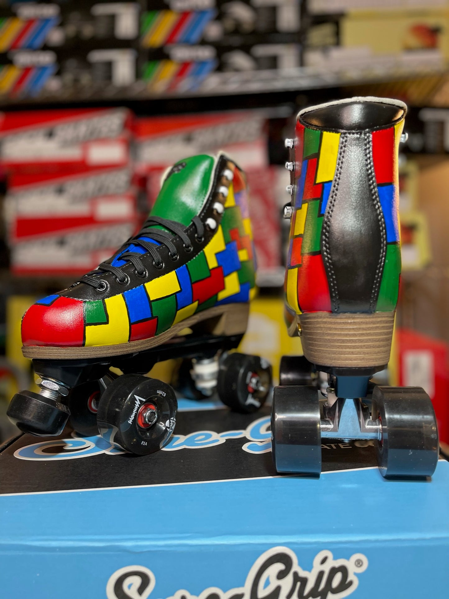 Custom Hand-Painted Sure Grip Fames