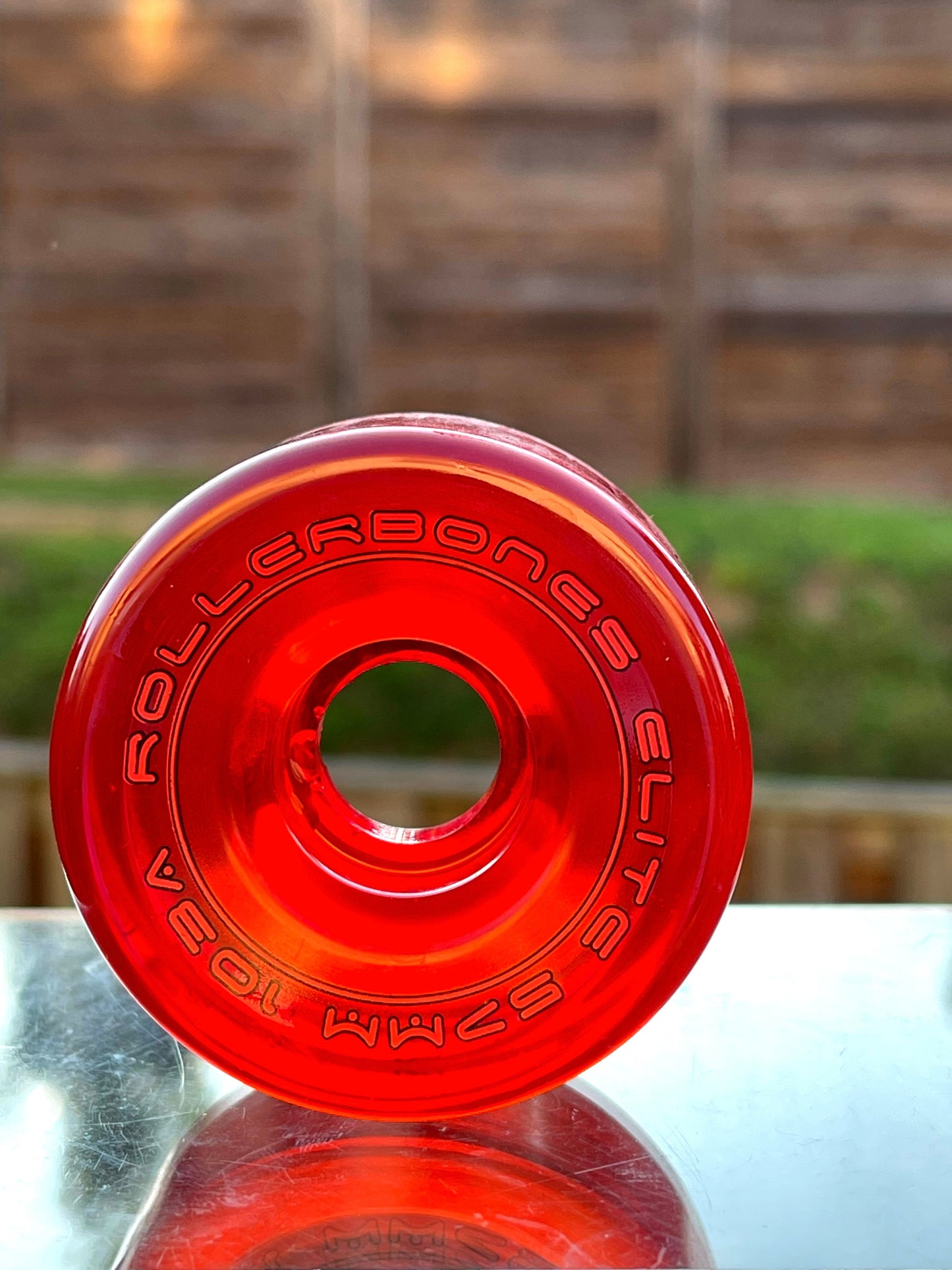 Custom Dyed Clear Roller Bones Elite (57MM and 62MM) 101a and 103a