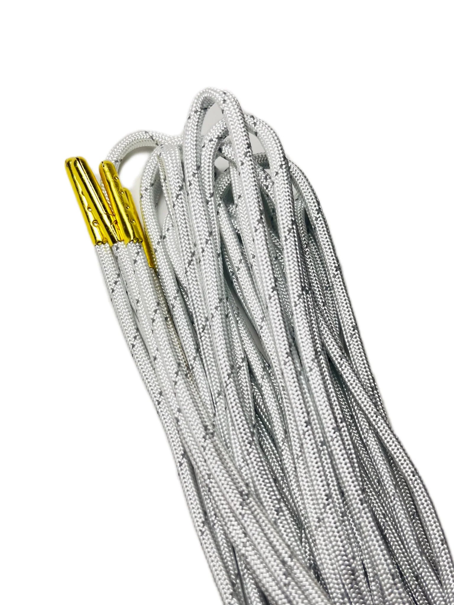 Reflective Paracord Roller Skate Laces by Drip Laces