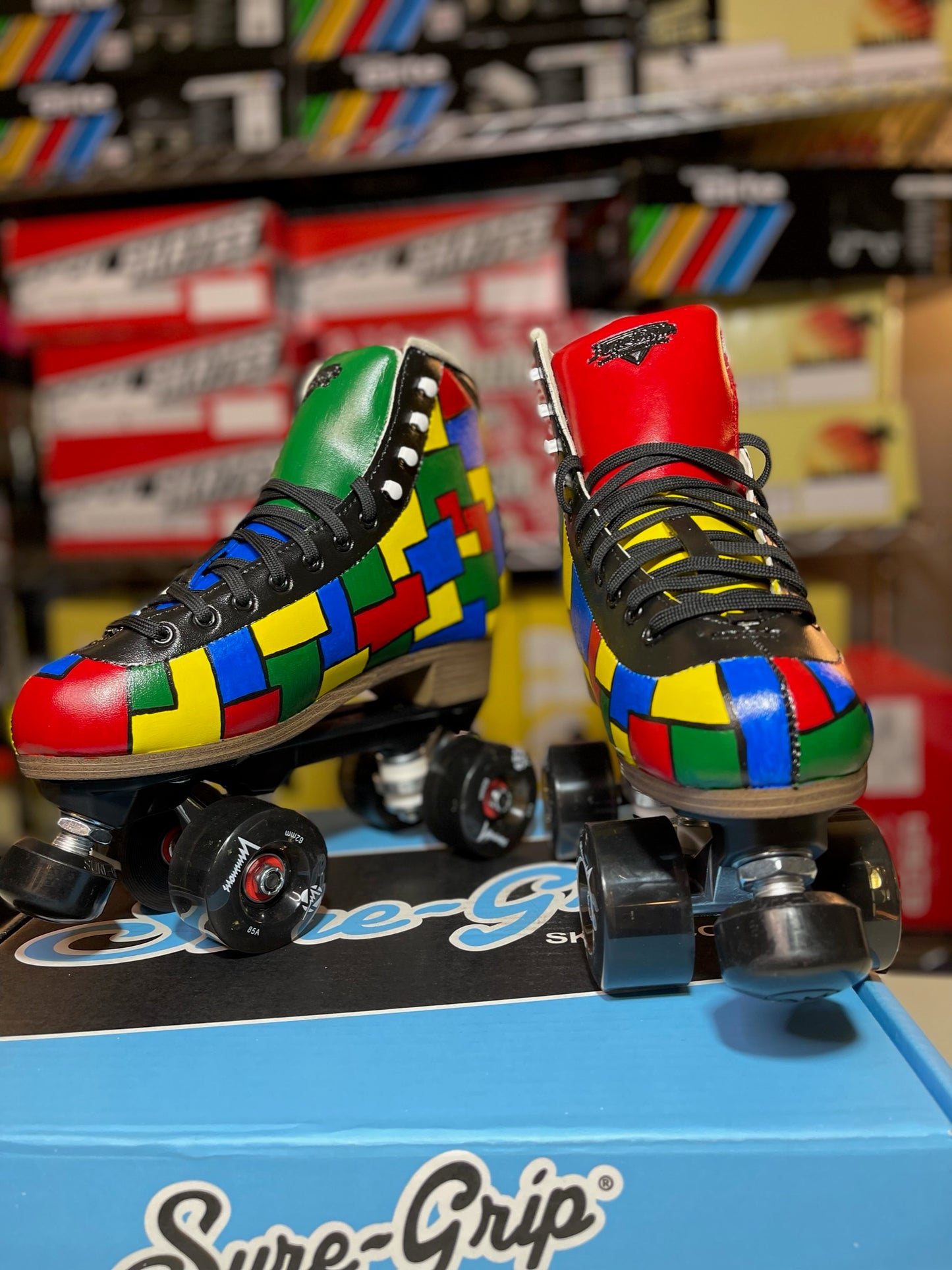 Custom Hand-Painted Sure Grip Fames