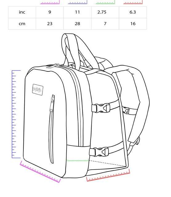 Lil'Jo v2 – Compact Roller Skate Backpack