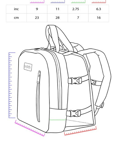 Lil'Jo v2 – Compact Roller Skate Backpack