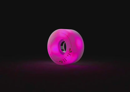 GH Skates High Rebound Pu Light Up Solid Wheel 85A/91A