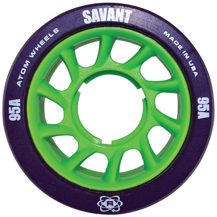 Atom Savant Wheels - 95A (SOLD IN 4 PACK)