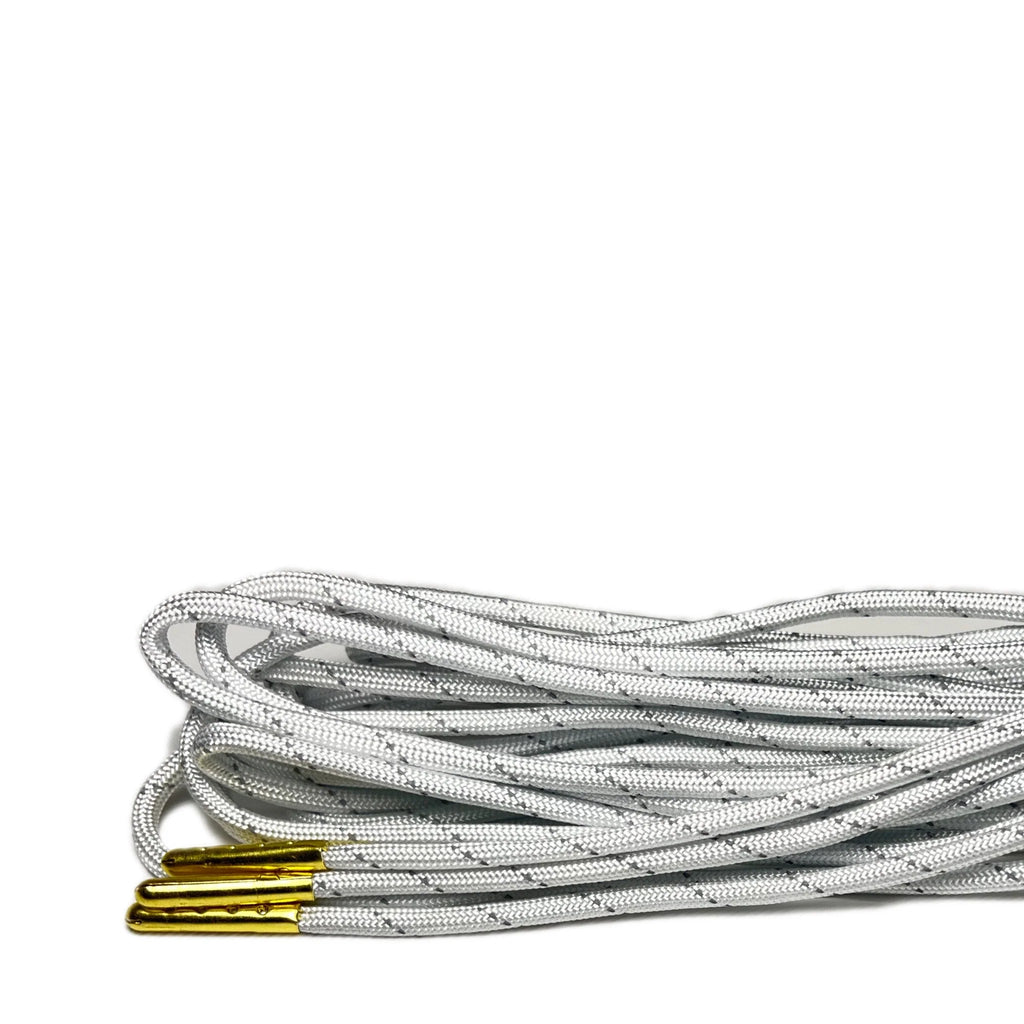 Reflective Paracord Roller Skate Laces by Drip Laces